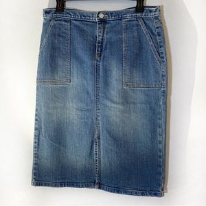 Vintage Gap denim skirt